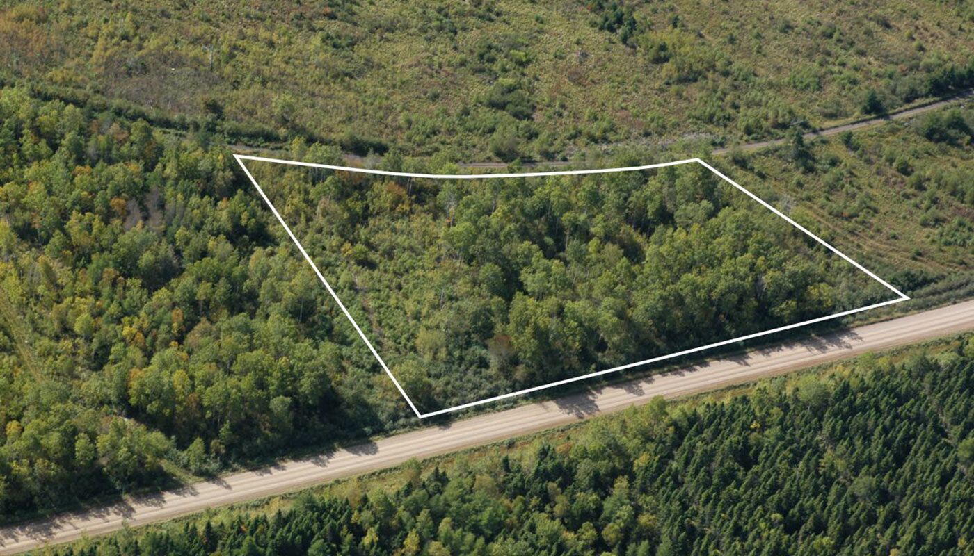 Waldgrundstücke off Grid - Immobilien Kanada - Cape Breton Island - Adventure Trail Estates Lot 2 Luftaufnahme